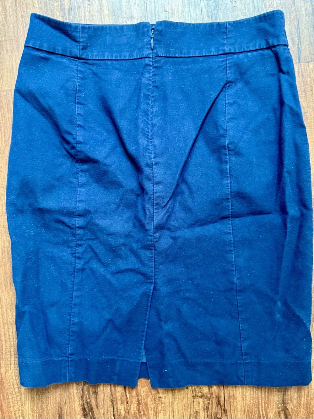 J. Crew Navy Blue Pencil Skirt, Size 4
